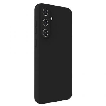 Husa Protectie Spate Lemontti Soft Slim LEMHSGS25FEN, Silicon, pentru Samsung Galaxy S25 FE (Negru)