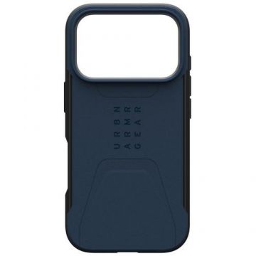 Husa Protectie Spate UAG Civilian MagSafe pentru Apple iPhone 17 Pro Max (Albastru)