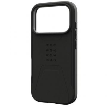Husa Protectie Spate UAG Civilian MagSafe pentru Apple iPhone 17 Pro Max (Negru)
