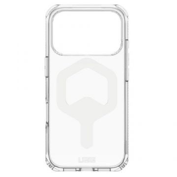 Husa Protectie Spate UAG Plyo MagSafe pentru Apple iPhone 17 Pro (Alb)