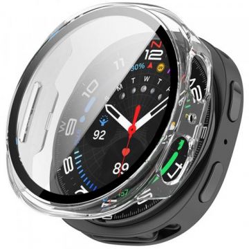 Husa Techsuit Defense360 Pro pentru Samsung Galaxy Watch8 44mm (Transparent)