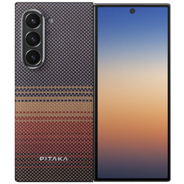 Pitaka Husa de protectie Pitaka MagEZ 5 600D Sunset Ultra Slim Samsung Galaxy Z Fold 6, Sunset