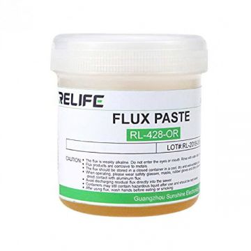 Relife Pasta Flux Relife RL-428-OR, 100g