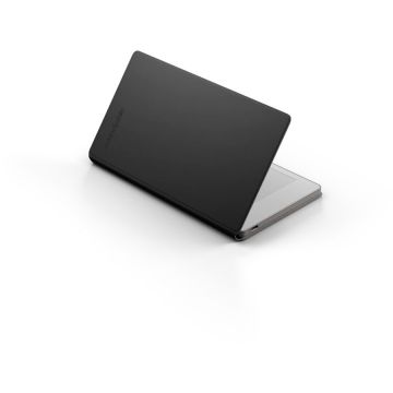 Remarkable Husa Book Cover reMarkable Book Folio pentru reMarkable Paper Pro Move, Piele-Negru