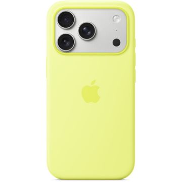 Apple Apple iPhone 17 Pro Silicone Case with MagSafe – Neon Yellow