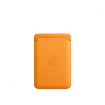 Apple Husa de protectie Apple Leather Wallet MagSafe pentru iPhone, California Poppy