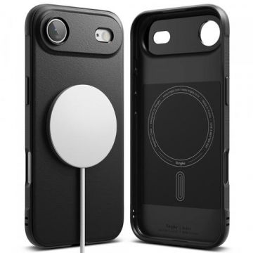 Husa MagSafe pentru Apple iPhone 17 Air, Ringke, Onyx, Neagra
