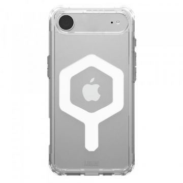 Husa MagSafe pentru Apple iPhone 17 Air, Urban Armor Gear, Plyo (Transparent/Alb)