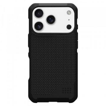 Husa MagSafe pentru Apple iPhone 17 Pro Max, Urban Armor Gear, Metropolis LT Kevlar (Negru)