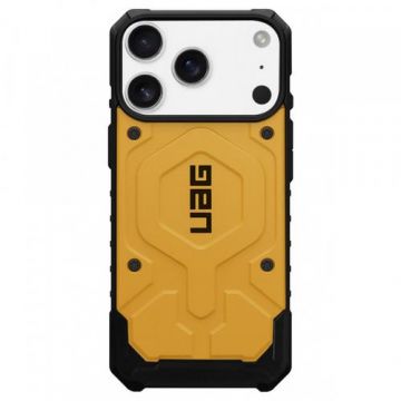 Husa MagSafe pentru Apple iPhone 17 Pro Max, Urban Armor Gear, Pathfinder (Galben/Negru)