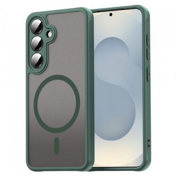 Husa MagSafe pentru Samsung Galaxy S24 S921, Techsuit, HaloFrost II, Verde