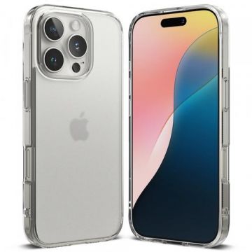 Husa pentru Apple iPhone 16 Pro, Ringke, Fusion, Transparenta Mata