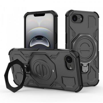 Husa pentru Apple iPhone 16e, Techsuit, Carbon Shield Pro (Negru)