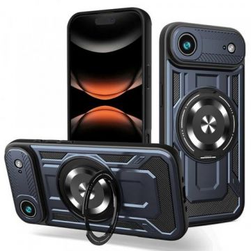 Husa pentru Apple iPhone 17 Air Techsuit RuggedCam (Albastru)