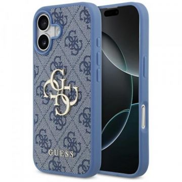Husa pentru Apple iPhone 17, Guess, 4G Big Logo (Albastru)