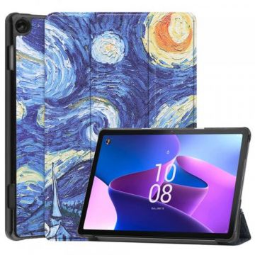 Husa pentru Lenovo Tab M10 Gen 3, Techsuit, FoldPro Starry Night (Multicolor)