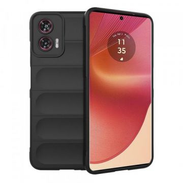 Husa pentru Motorola Edge 50 Fusion, Techsuit Magic Shield (Negru)