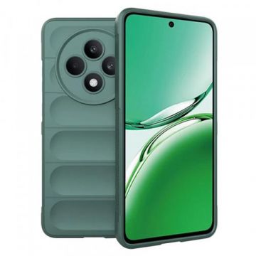 Husa pentru Oppo Reno12 FS 5G / Reno12 FS 4G / Reno12 F 4G / Reno12 F, Techsuit, Magic Shield, Verde