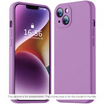 Husa pentru Samsung Galaxy A07 4G A075, Techsuit, SoftFlex, Mov