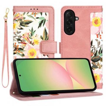 Husa pentru Samsung Galaxy A56 A566, Techsuit, FlipCraft (Roz)