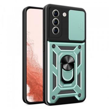 Husa pentru Samsung Galaxy S22+ 5G S906, Techsuit, CamShield, Verde Husa pentru Samsung Galaxy S22+ 5G S906, Techsuit, CamShield, Verde