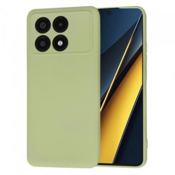 Husa pentru Xiaomi Poco X6 Pro, Techsuit, SoftFlex, Verde Matcha