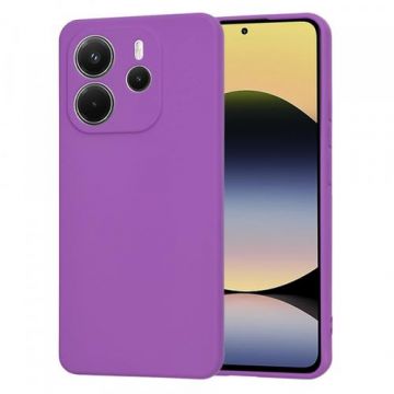 Husa pentru Xiaomi Redmi Note 14 4G (Regional), Techsuit, SoftFlex, Mov Husa pentru Xiaomi Redmi Note 14 4G (Regional), Techsuit, SoftFlex, Mov