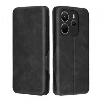 Husa pentru Xiaomi Redmi Note 14 4G (Standard), Techsuit Safe Wallet Plus (Negru)