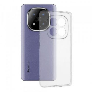 Husa pentru Xiaomi Redmi Note 14 Pro+ 5G, Techsuit, Clear, Transparenta