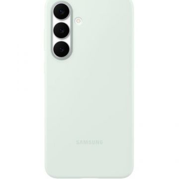 Husa protectie spate Samsung Silicone Case EF-PS731CMEGWW pentru Galaxy S25 FE (Verde)