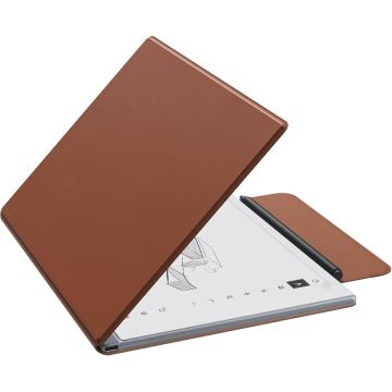 Moko Husa MoKo Book Folio pentru Remarkable 2 10.3, Magnetic, Maro
