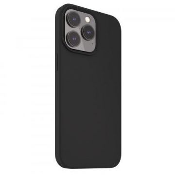Next one Protectie Spate Next One MagSafe Silicone pentru Apple iPhone 14 Pro Max, Negru