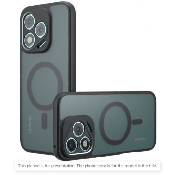 techsuit Husa telefon Techsuit PureFrost MagSafe, pentru Samsung Galaxy S22 5G S901, Negru Frost