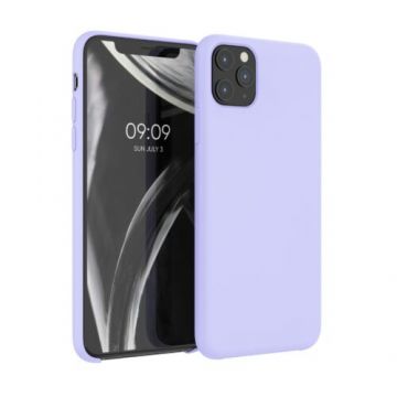 Husa pentru Apple iPhone 11 Pro Max, Silicon, Mov, 49725.139