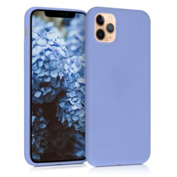 Husa pentru Apple iPhone 11 Pro Max, Silicon, Mov, 49789.136