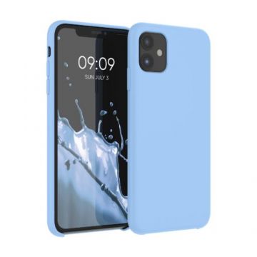 Husa pentru Apple iPhone 11, Silicon, Albastru, 49724.161