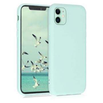 Husa pentru Apple iPhone 11, Silicon, Verde, 50791.71