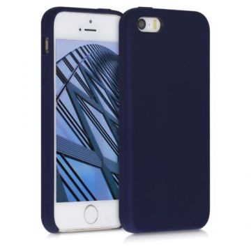 Husa pentru Apple iPhone 5/iPhone 5s/iPhone SE, Silicon, Albastru, 42766.182
