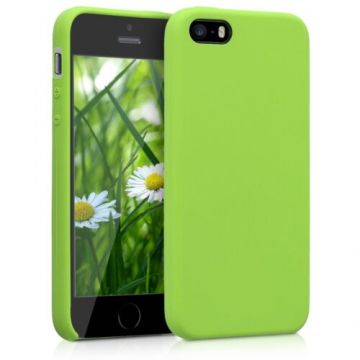 Husa pentru Apple iPhone 5/iPhone 5s/iPhone SE, Silicon, Verde, 42766.07