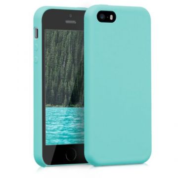 Husa pentru Apple iPhone 5/iPhone 5s/iPhone SE, Silicon, Verde, 42766.71