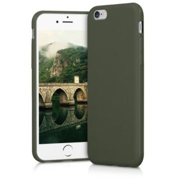Husa pentru Apple iPhone 6/iPhone 6s, Silicon, Verde, 35176.101