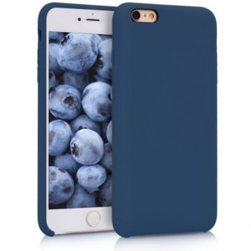 Husa pentru Apple iPhone 6 Plus/iPhone 6s Plus, Silicon, Albastru, 40841.116