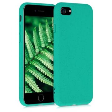 Husa pentru Apple iPhone 8/iPhone 7/iPhone SE 2, Fibre vegetale, Verde, 49106.71