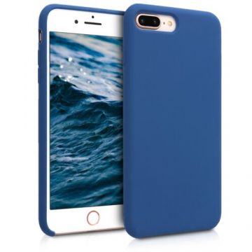 Husa pentru Apple iPhone 8 Plus/iPhone 7 Plus, Silicon, Albastru, 40842.116