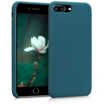 Husa pentru Apple iPhone 8 Plus/iPhone 7 Plus, Silicon, Albastru, 40842.57