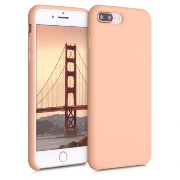 Husa pentru Apple iPhone 8 Plus/iPhone 7 Plus, Silicon, Rose Gold, 40842.194