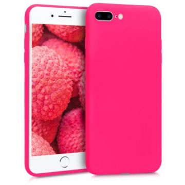 Husa pentru Apple iPhone 8 Plus/iPhone 7 Plus, Silicon, Roz, 45354.77