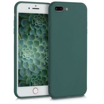 Husa pentru Apple iPhone 8 Plus/iPhone 7 Plus, Silicon, Verde, 39499.171