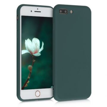 Husa pentru Apple iPhone 8 Plus/iPhone 7 Plus, Silicon, Verde, 49981.169