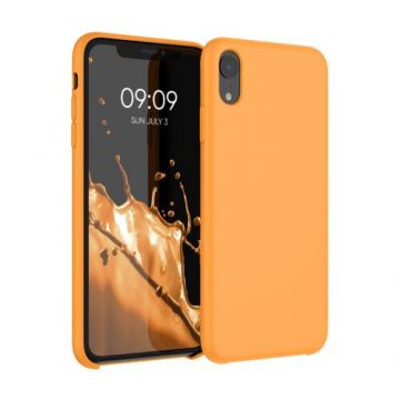 Husa pentru Apple iPhone XR, Silicon, Portocaliu, 45910.150